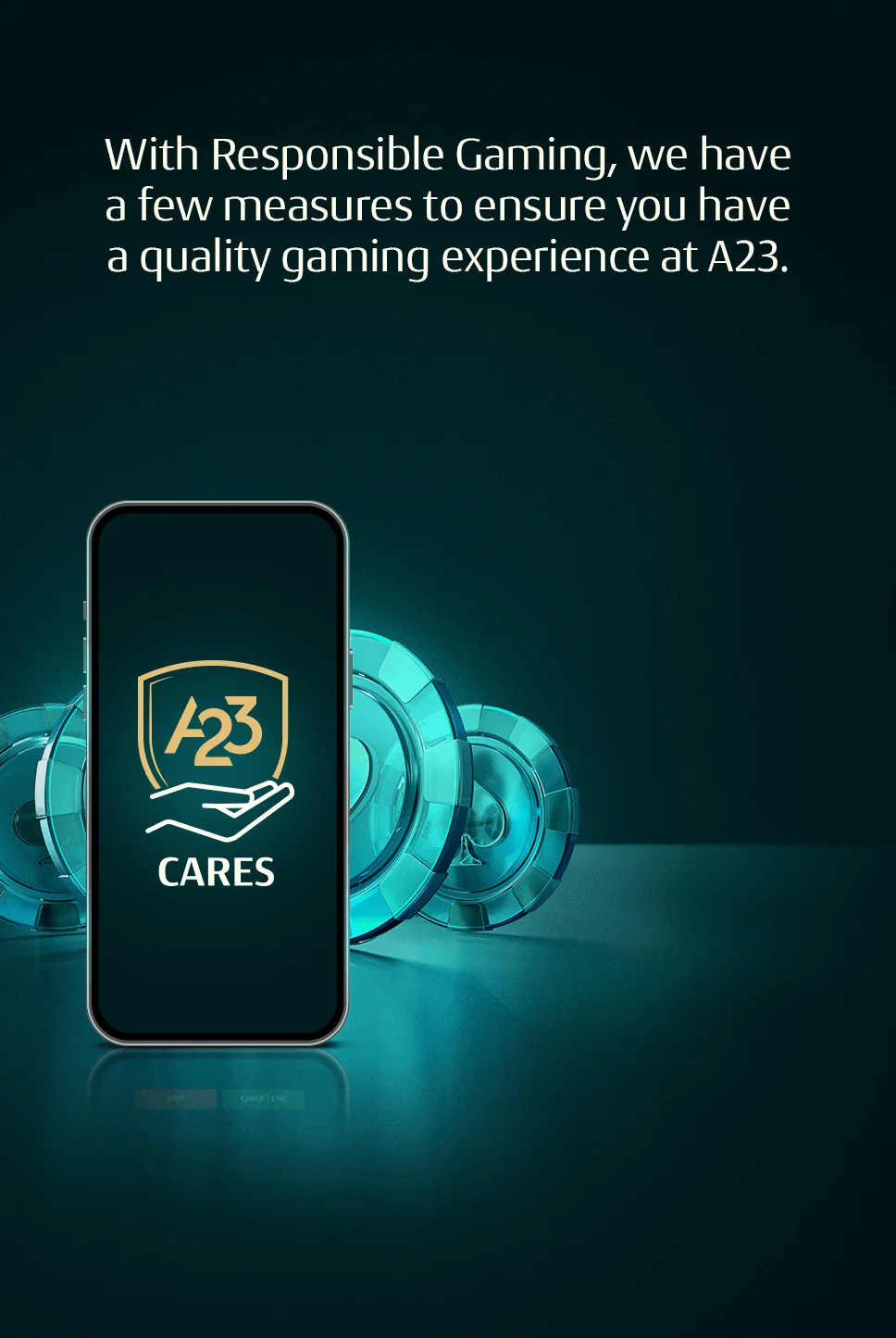 a23 poker responsible Gaming